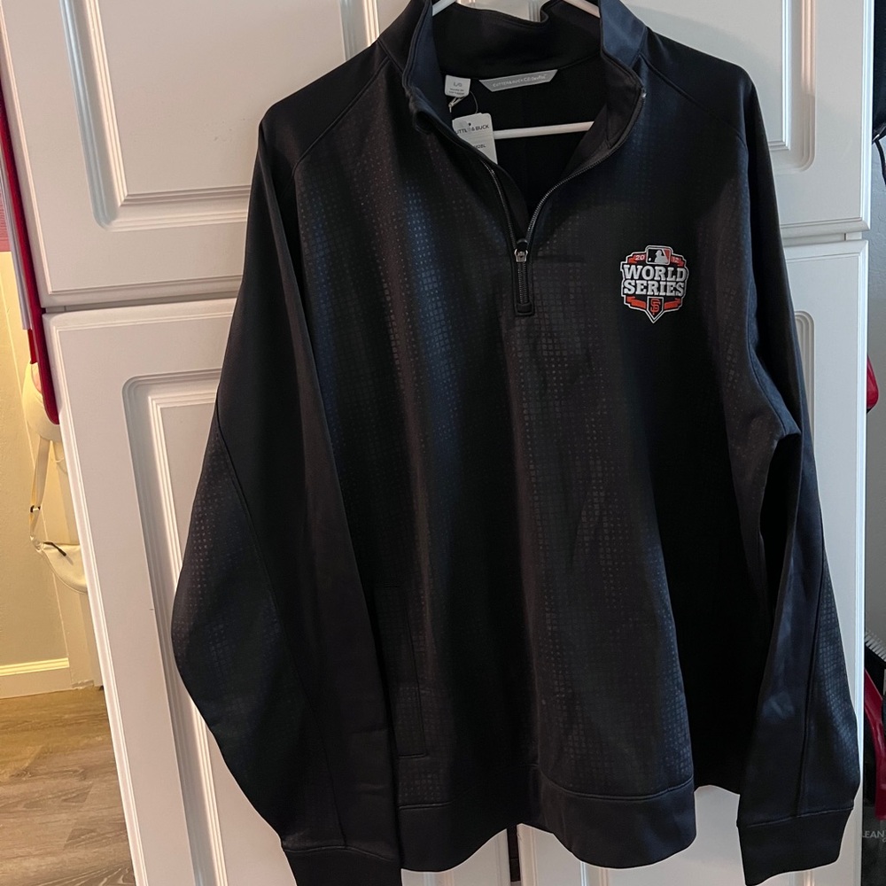 LTD Edition Giants World Series Half-Zip Jacket